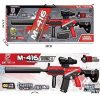Súng đạn thạch M416 Red Black dt-205 thiết kế hiện đại