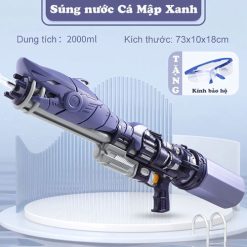 Mẫu súng bắn nước cá mập xanh bắt mắt